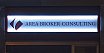 AREA BROKER CONSULTING - Insegne monofacciali